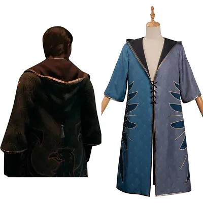 Hogwarts Legacy Ravenclaw Cosplay Costume Robe Halloween Carnival Party Cloak  • $58.30
