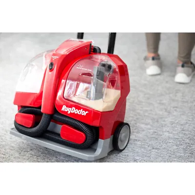 £129.99 • Buy Rug Doctor Portable Spot Cleaner Step-on Carpet Cleaning Machine - Red / Black