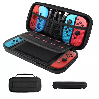 Protective Hard Shell Travel Carrying Case Pouch For Nintendo Switch Console • $31.95