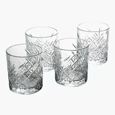 $24.95 • Buy NEW Pasabahce Timeless DOF Tumbler 345ml Set Of 4