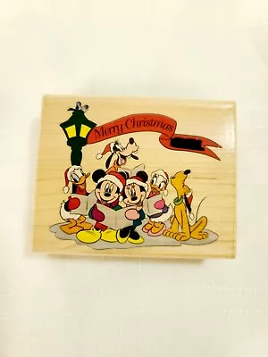 Disney Christmas Mickey And Friends Rubber Stamp • $22.99