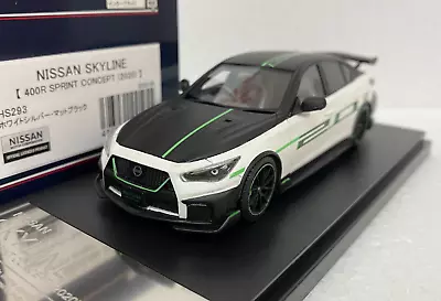 Po 1:43 HI STORY HS293 NISSAN SKYLINE 400R SPRINT CONCEPT INFINITI Q50 V37 • $98