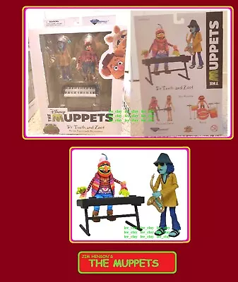 Diamond Select Best Of Muppets Series 3 Dr Teeth Zoot NEW! Electric Mayhem Band • $50.80