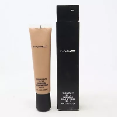 MAC STUDIO SCULPT SPF15 FOUNDATION 40ML /1.3 Oz CHOOSE YOUR SHADE - BNIB • $28