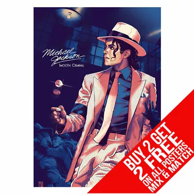 Michael Jackson Bb3 Poster Art Print A4 A3 Size Buy 2 Get Any 2 Free • £6.97