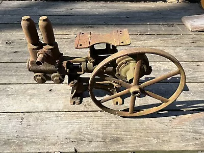 Antique F E Myers Bros Water Well Pump Electric Motor Primitive Wagon Cart Farm  • $500