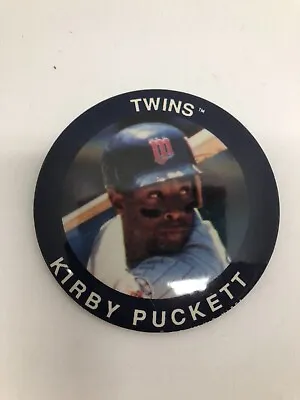 Minnesota Twins Kirby Puckett Pin Vintage MLB Baseball Pinback Button 1990 • $9.99