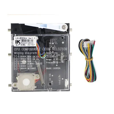 LK-800A+ Coin Operator CPU Selector Arcade Token Acceptor For Mechanism Machine/ • £32.98