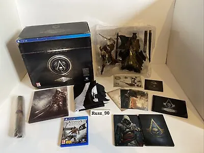 £400 • Buy Assassins Creed IV Black Flag PS4 Chest Collectors Edition Statue Near Complete