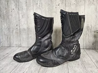 Boots Stylmartin Motorcycle Racing Touring Boots Bike Motorbike EU 45 Size 10 • $28.53