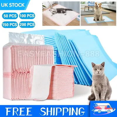 £9.99 • Buy 60x60CM DOG PUPPY LARGE ABSORBENT TRAINING PADS FLOOR TOILET WEE MATS HEAVY DUTY