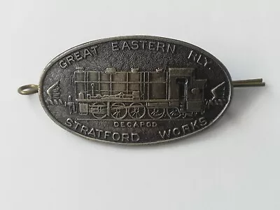 Old Great Western Railway Stratford Works Cap Badge. • £12.50