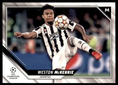 2021-22 UEFA Champions League Base #30 Weston McKennie - Juventus • $0.99