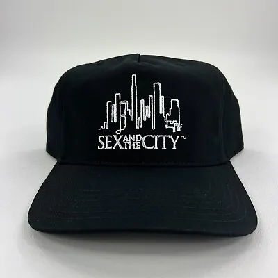Sex And The City Snapback Hat Black Men NWT Movie TV Promo Cap • $19.99
