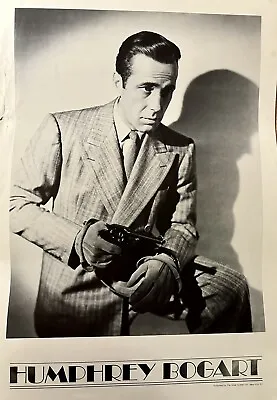 Vintage HUMPHREY BOGART  The Maltese Falcon  Movie Poster By The Silver Screen • $15