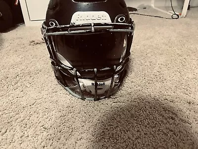 Riddell SPEED FLEX Speedflex Football Helmet Adult LARGE L Matte Black • $245