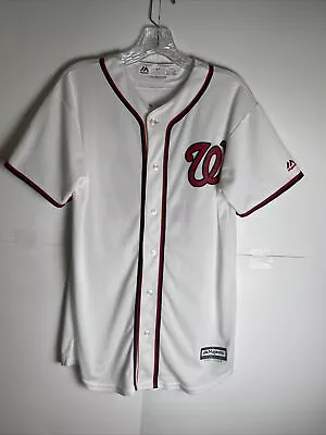 Washington Nationals White Majestic Jersey Bryce Harper #34 Youth Extra Large • $24.99