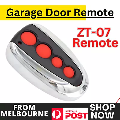 Compatible Steel-Line ZT-07 433.92Mhz Garage Door Remote SD800 Opener Transmit • $25.44