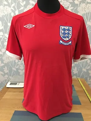 £17.99 • Buy England Away  South Africa 3 Lions  Football Shirt Umbro Size Medium  (C12)