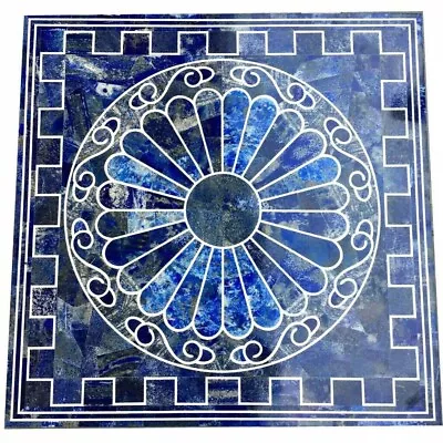 18  Handcrafted Square Lapis Lazuli Marble Dining Table Mosaic Pattern Inlay Art • $592