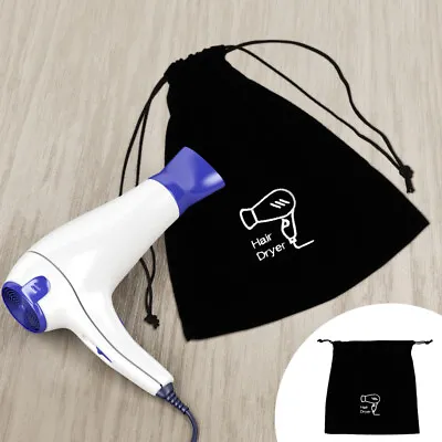 Drawstring Hair Dryer Bag Hair Dryer Orangizer Hair Dryer Container Hairdresser • £8.35