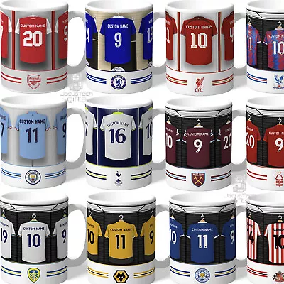 £16.90 • Buy Personalised Football Mugs. Official Merchandise. Fan Birthday Gifts. Any Name