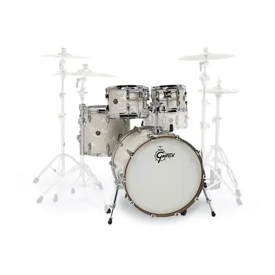 Gretsch Renown 4 Piece Drum Set Shell Pack (22/10/12/16) Vintage Pearl • $2049