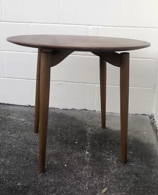 Vintage Mid Century Danish Side Table By P.Jeppessen Mobilefabrike In Teak • $600
