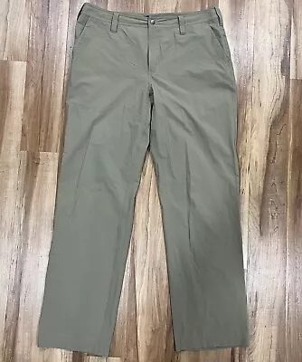 Marmot Pants Mens Nylon Khaki Size 36 Nylon Blend Hiking Outdoors Fishing • $19.84