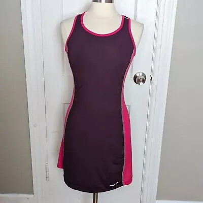 Patagonia | All Weather Trail Running Tennis Pink Razor Back Midi Active Dress • $15