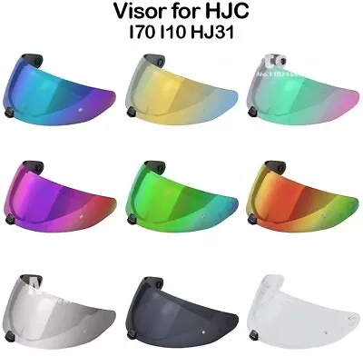 Motorcycle Helmet Visor For HJC I70 I10 HJ-31 HJ31 Helmet New Sun Shield Uv Lens • $14.90