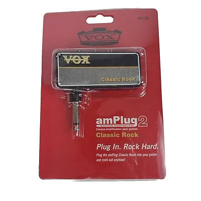Vox AP2CR AmPlug 2 Classic Rock Guitar/Bass Headphone Amplifier • $47.95