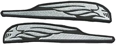 2x VTX Tank IRON ON PATCH Aufnäher Parche Brodé Patche Honda Toppa VT 1800 1300 • $6.65