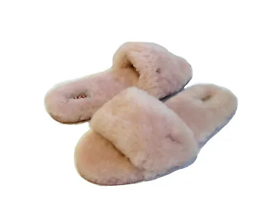 Ugg Fluff Slide Ii Women Slipper Pink Us 7 /uk 5 /eu 38 • $79.99