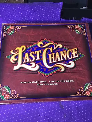Last Chance Game By Milton Bradley Playing Cards And Tokens Only All There • $15