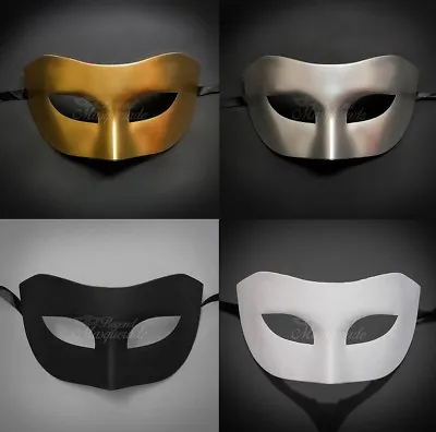 Tuxedo Mask Masquerade Mask For Men Simple Venetian Masquerade Ball Mask • $16.95