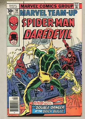 Marvel Team-Up: Spider-Man-Daredevil # 56 VF Electro   Marvel Comics    D7 • $2.99