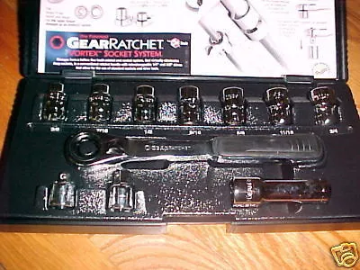 GearRatchet 11pc. Sae Vortex Socket Set Part #8911 • $21.99