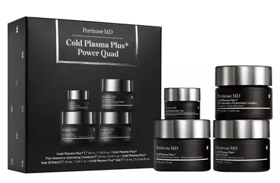 Perricone Md Cold Plasma+ Power Quad 4 Piece Set Free & Fast Uk Delivery • £25.95