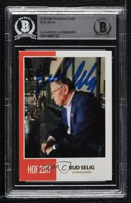 1900-Present Authenticated Bud Selig BAS BGS Authentic Auto • $55.89
