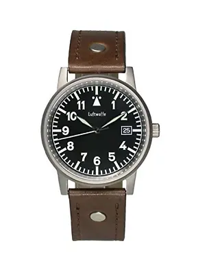 Luftwaffe Observation Watch B-Watch Model 5H84 Observer Automatic Watch Black NEW • $441.48