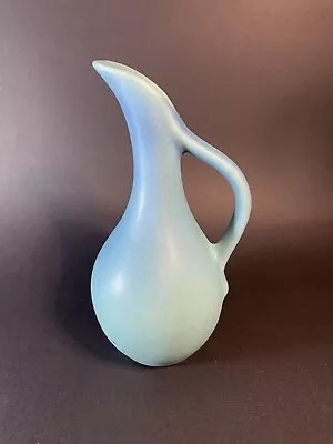 Vintage Van Briggle Colorado Springs 6.75” Ewer Pitcher- Turquoise- Marks • $25.50