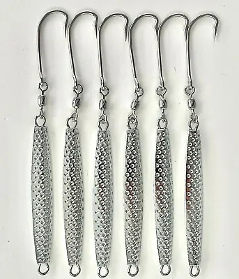 6 -A-27 Ava Hammered Diamond Jigs 3 Oz-Jigging-Casting-Bluefish- Stripers • $32.95