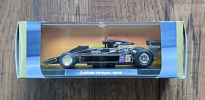 Boxed Rba Atlas Editions 1/43 Lotus Ford 78 Mario Andretti 1978 Diecast F1 Car • £0.99