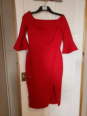 $7.31 • Buy Ladies Red Zara Dress Size M