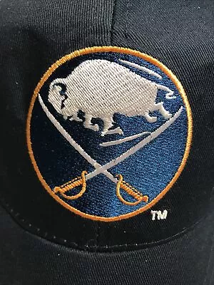 BUFFALO SABRES  HOCKEY Labatts Blue Baseball Sport Cap Hat Adj Size Mesh  NEW • $28