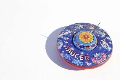 UFO Flying Saucer Blue • £20.99