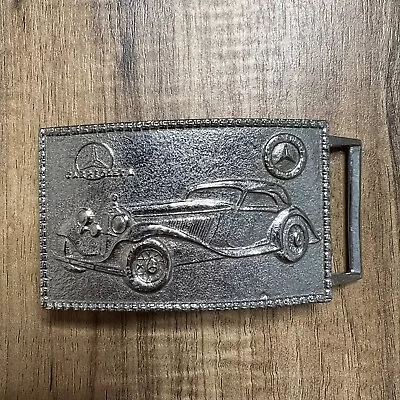 Vintage Cabriolet A Mercedes Benz Belt Buckle Car Automobile • $14.99