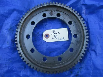 90-91 Honda Civic CRX D16 SI L3 Manual Transmission Differential Ring Gear 1018 • $99.99