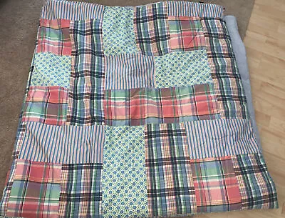 Tommy Hilfiger Vintage Plaid Comforter Set. Perfect Condition!💜 • $274.99